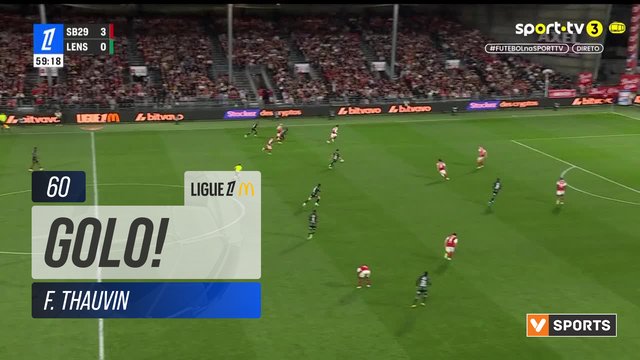 GOLO! Lens, F. Thauvin aos 60', Brest 3-1 Lens