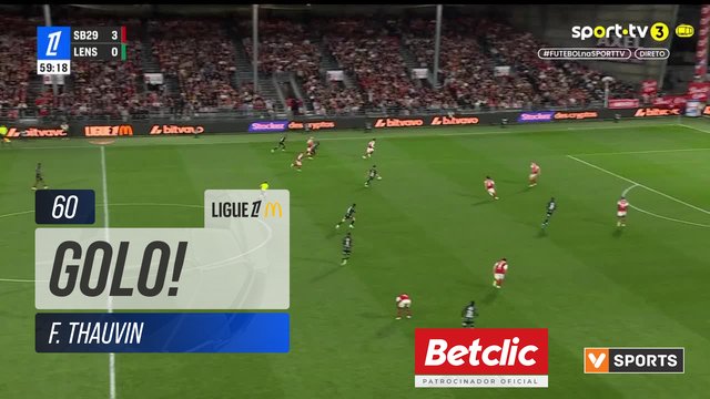 GOLO! Lens, F. Thauvin aos 60', Brest 3-1 Lens