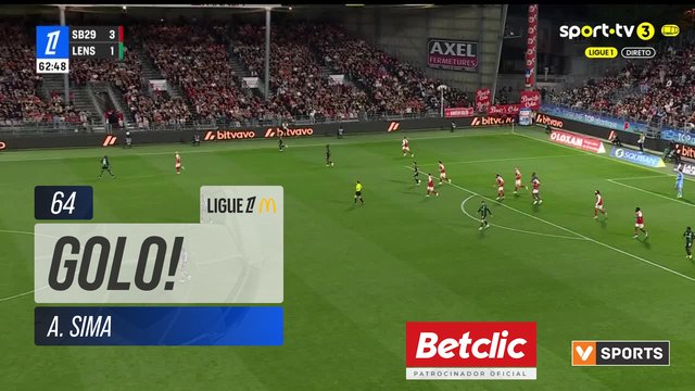 GOLO! Lens, A. Sima aos 64', Brest 3-2 Lens