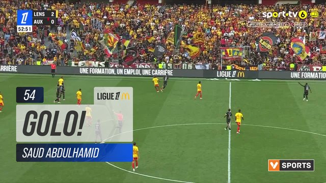 GOLO! Lens, Saud Abdulhamid aos 54', Lens 3-0 Auxerre