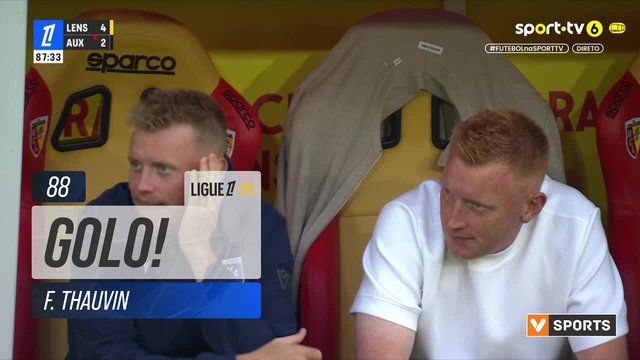 GOLO! Lens, F. Thauvin aos 88', Lens 5-2 Auxerre