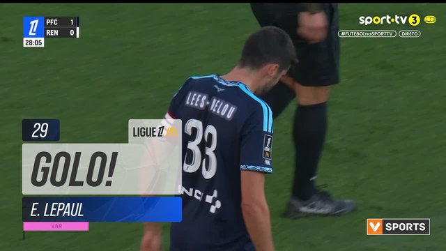 GOLO! Rennes, E. Lepaul aos 29', Paris FC 1-1 Rennes