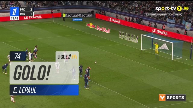 GOLO! Rennes, E. Lepaul aos 74', Paris FC 2-2 Rennes