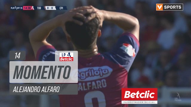 Torreense, Jogada, Alejandro Alfaro aos 14'