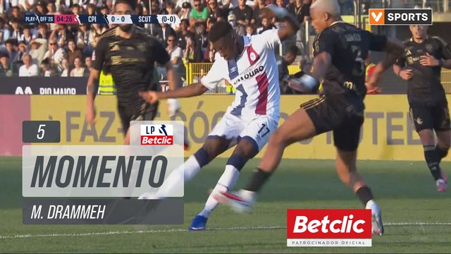 Torreense, Jogada, M. Drammeh aos 5'