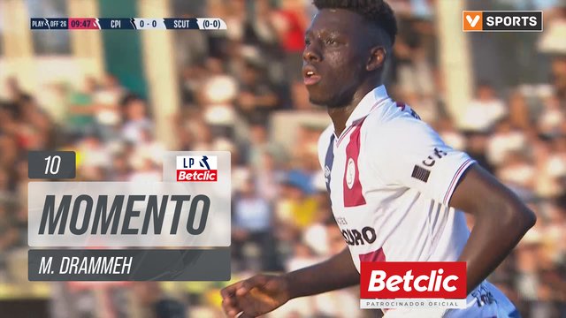 Torreense, Jogada, M. Drammeh aos 10'