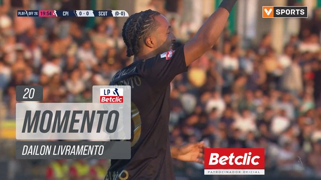 Casa Pia, Jogada, Dailon Livramento aos 20'