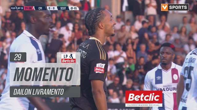 Casa Pia, Jogada, Dailon Livramento aos 29'