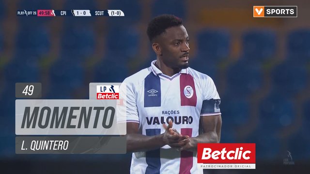 Torreense, Jogada, L. Quintero aos 49'