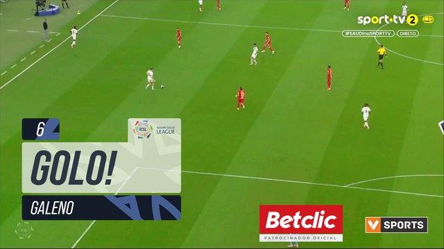 GOLO! Al Ahli, Galeno aos 6', Al Ahli 1-0 Al Qadsiah