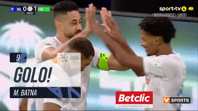 GOLO! Al Fateh, M. Batna aos 9', Al Hilal 0-1 Al Fateh