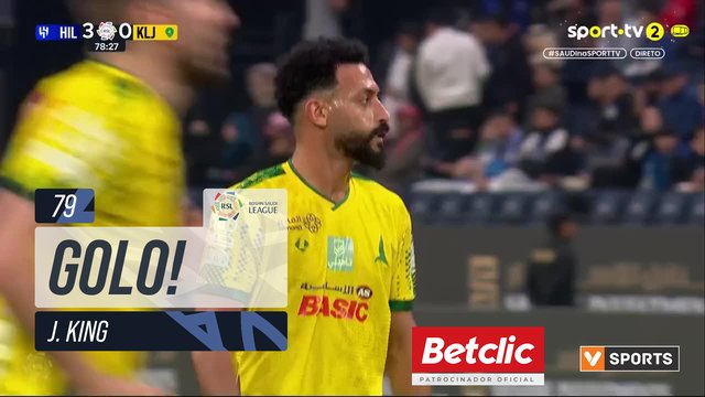 GOLO! Al Khaleej, J. King aos 79', Al Hilal 3-1 Al Khaleej