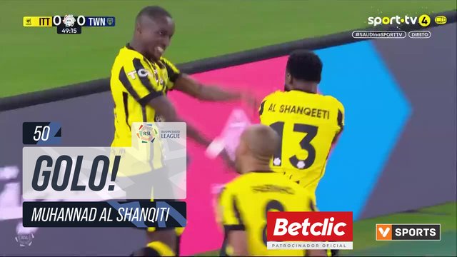 GOLO! Al Ittihad, Muhannad Al Shanqiti aos 50', Al Ittihad 1-0 Al Taawoun
