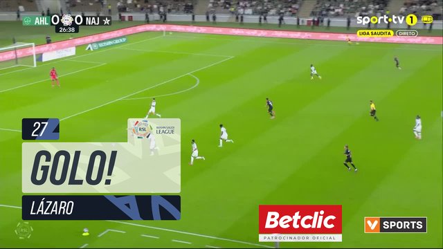 GOLO! Al Najma, Lázaro aos 27', Al Ahli 0-1 Al Najma