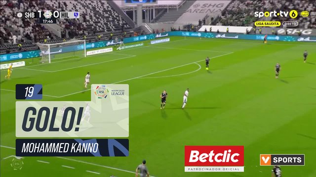 GOLO! Al Hilal, Mohammed Kanno aos 19', Al Shabab 1-1 Al Hilal
