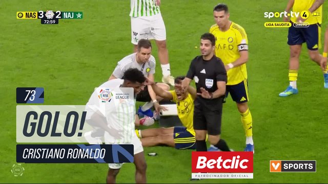 GOLO! Al Nassr, Cristiano Ronaldo aos 73', Al Nassr 4-2 Al Najma