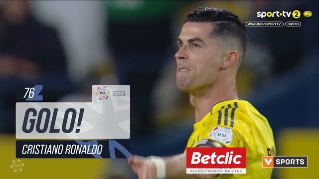 GOLO! Al Nassr, Cristiano Ronaldo aos 76', Al Nassr 1-0 Al Ahli