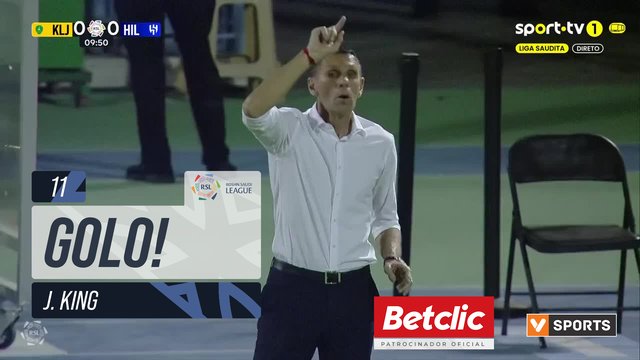 GOLO! Al Khaleej, J. King aos 11', Al Khaleej 1-0 Al Hilal