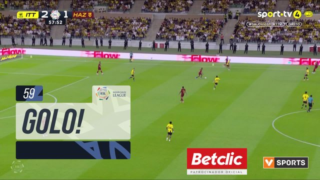 GOLO! Al Hazem aos 59', Al Ittihad 2-2 Al Hazem