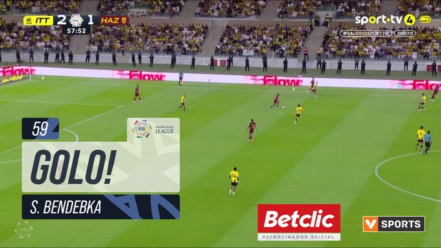 GOLO! Al Hazem, S. Bendebka aos 59', Al Ittihad 2-2 Al Hazem