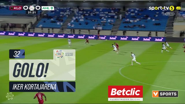 GOLO! Al Kholood, Iker Kortajarena aos 32', Al Kholood 1-0 Al Ahli