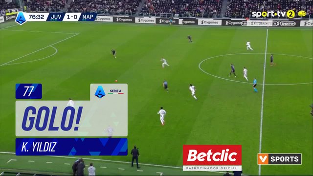 GOLO! Juventus, K. Yıldız aos 77', Juventus 2-0 Napoli