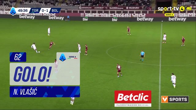 GOLO! Torino, N. Vlašić aos 62', Torino 1-1 Bologna