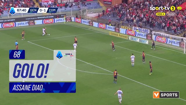 GOLO! Como, Assane Diao aos 68', Genoa 0-2 Como