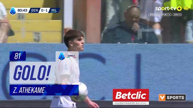 GOLO! Milan, Z. Athekame aos 81', Genoa 0-2 Milan
