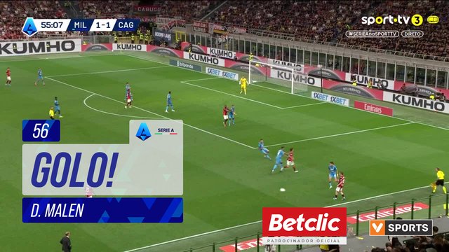 GOLO! Roma, D. Malen aos 56', Verona 0-1 Roma