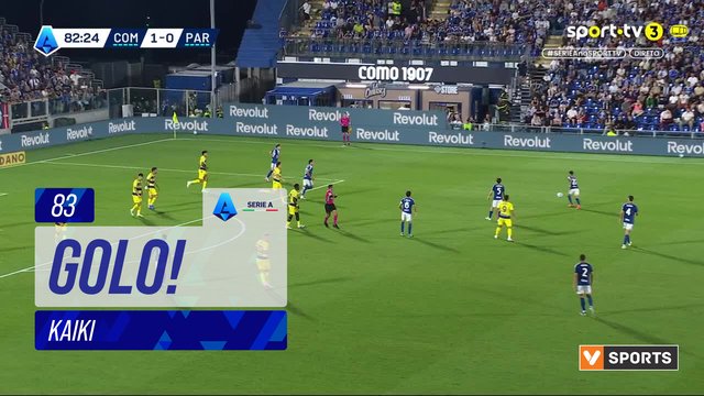 GOLO! Como, Kaiki aos 83', Como 2-0 Parma