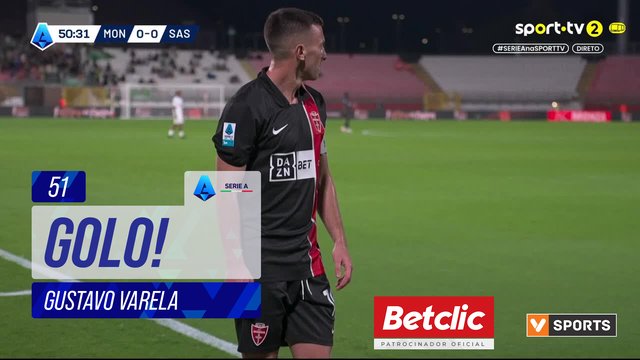 GOLO! Monza, Gustavo Varela aos 51', Monza 1-0 Sassuolo