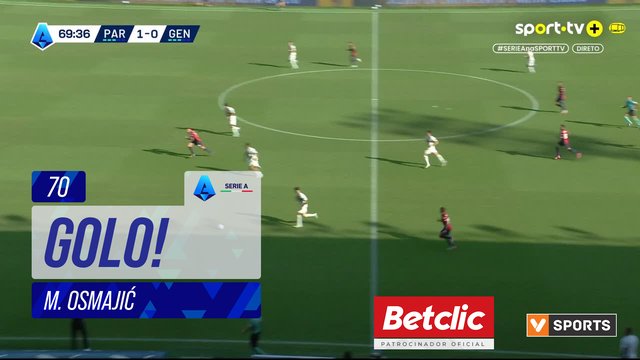 GOLO! Genoa, M. Osmajić aos 70', Parma 1-1 Genoa