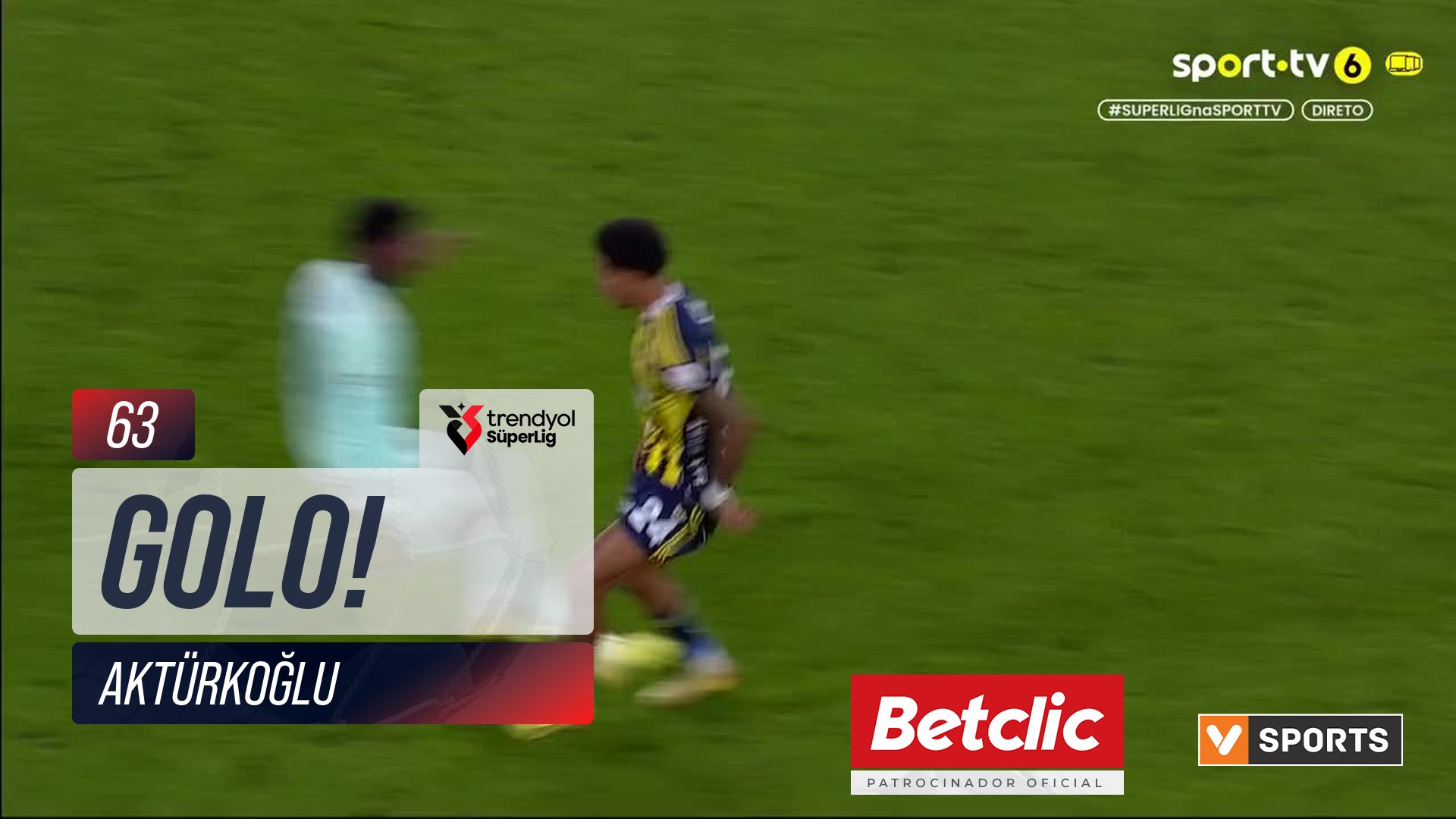 GOLO! Fenerbahçe, Aktürkoğlu aos 63', Fenerbahçe 4-1 Kayserispor