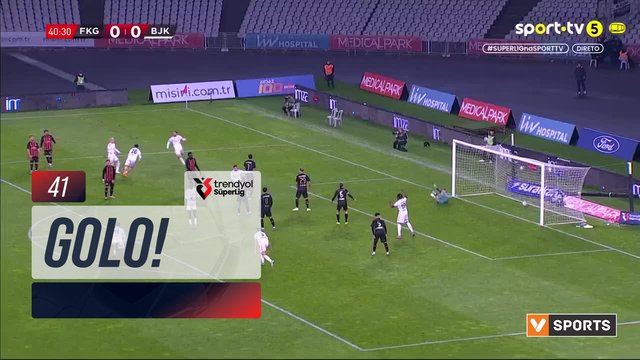 GOLO! Beşiktaş, Jota aos 41', Fatih Karagümrük 0-1 Beşiktaş