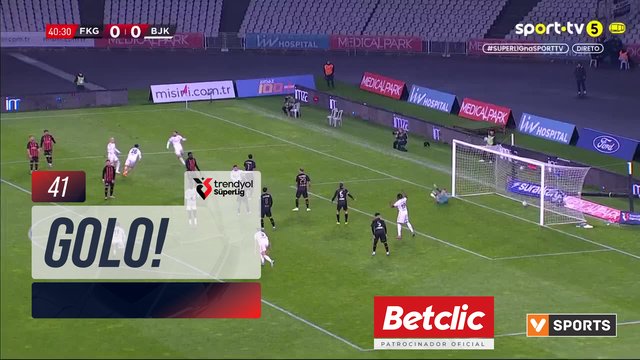 Liga Turca (14ª Jornada): Resumo Fatih Karagümrük 0-2 Beşiktaş