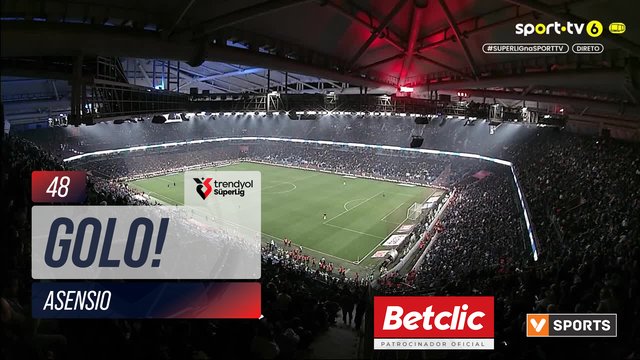 GOLO! Fenerbahçe, Asensio aos 48', Trabzonspor 2-3 Fenerbahçe