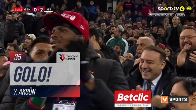 GOLO! Galatasaray, Y. Akgün aos 35', Gençlerbirliği 0-2 Galatasaray