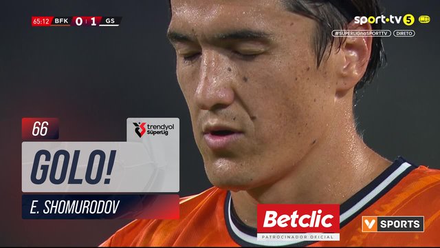 GOLO! Başakşehir, E. Shomurodov aos 66', Başakşehir 1-1 Galatasaray