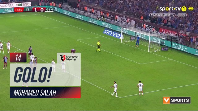 GOLO! Trabzonspor, Mohamed Salah aos 14', Trabzonspor 2-0 Gençlerbirliği