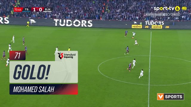GOLO! Trabzonspor, Mohamed Salah aos 71', Trabzonspor 2-0 Beşiktaş