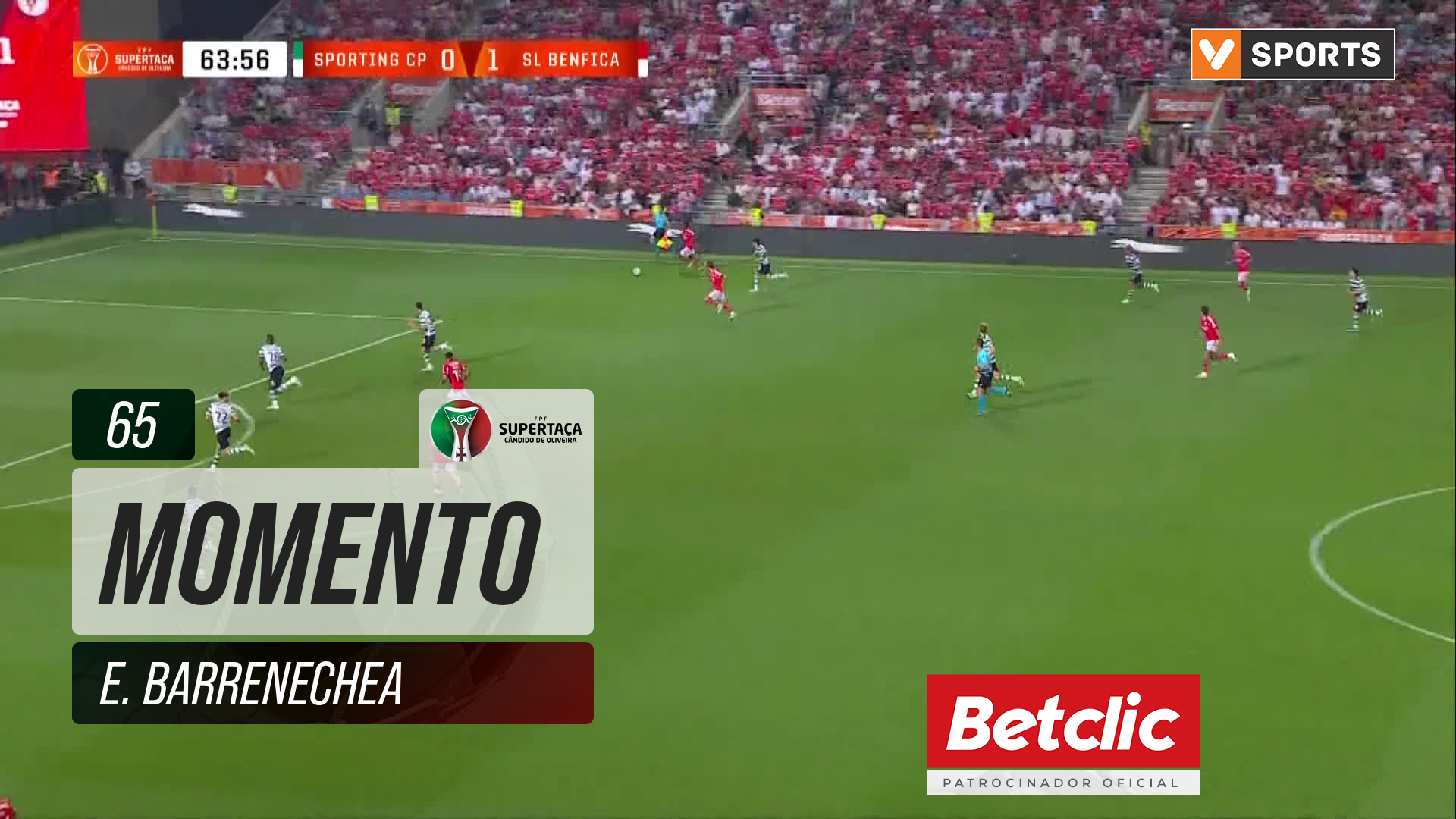 Benfica, Jogada, E. Barrenechea aos 65'