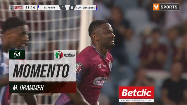 Torreense, Jogada, M. Drammeh aos 54'
