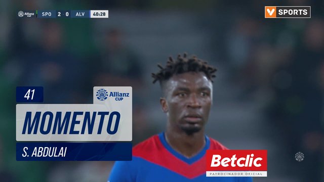 Alverca, Jogada, S. Abdulai aos 41'