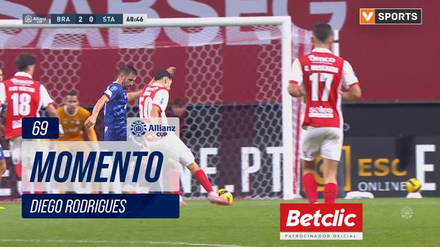Braga, Jogada, Diego Rodrigues aos 69'