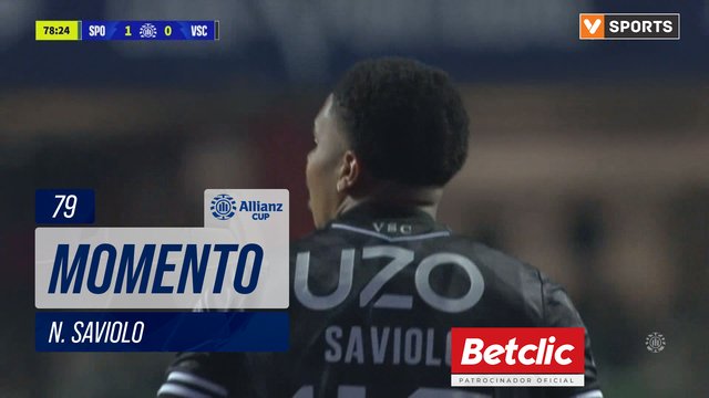 Vitória SC, Jogada, N. Saviolo aos 79'
