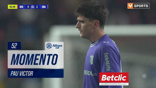 Braga, Jogada, Pau Victor aos 52'