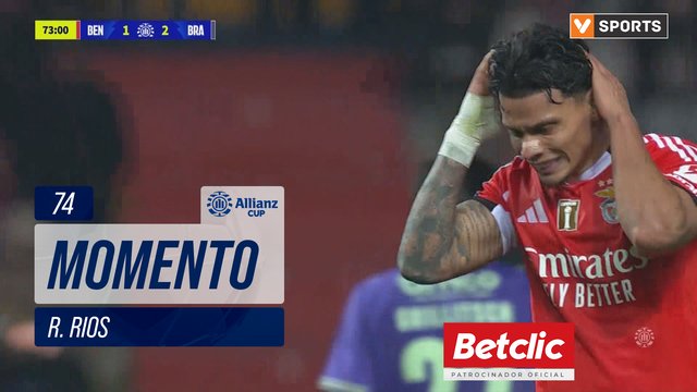Benfica, Jogada, R. Rios aos 74'
