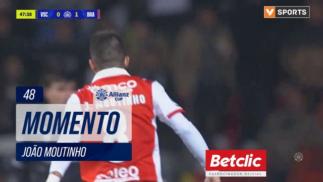 Braga, Jogada, João Moutinho aos 48'
