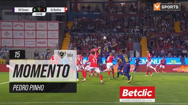 Chaves, Jogada, Pedro Pinho aos 15'